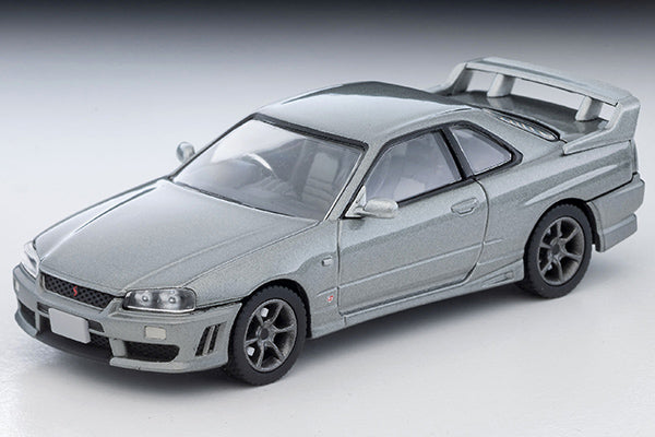 TLV 1/64 LV-N353a 日産 スカイライン 2ドアスポーツクーペ 25GT TURBO オプションパーツ付(銀) 2000年式