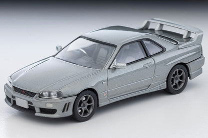TLV 1/64 LV-N353a 日産 スカイライン 2ドアスポーツクーペ 25GT TURBO オプションパーツ付(銀) 2000年式