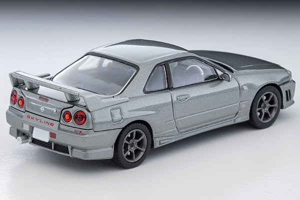 TLV 1/64 LV-N353a 日産 スカイライン 2ドアスポーツクーペ 25GT TURBO オプションパーツ付(銀) 2000年式