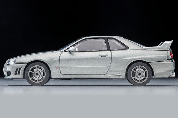 TLV 1/64 LV-N353a 日産 スカイライン 2ドアスポーツクーペ 25GT TURBO オプションパーツ付(銀) 2000年式