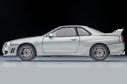 TLV 1/64 LV-N353a 日産 スカイライン 2ドアスポーツクーペ 25GT TURBO オプションパーツ付(銀) 2000年式