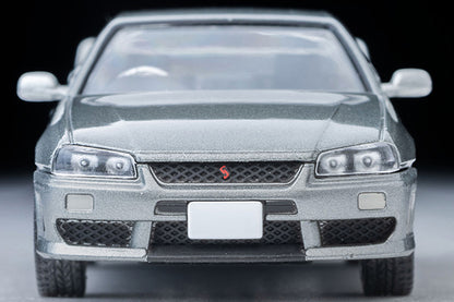 TLV 1/64 LV-N353a 日産 スカイライン 2ドアスポーツクーペ 25GT TURBO オプションパーツ付(銀) 2000年式