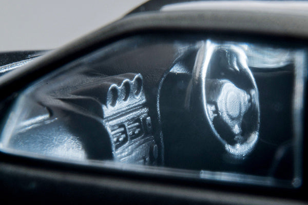 TLV 1/64 LV-N353a 日産 スカイライン 2ドアスポーツクーペ 25GT TURBO オプションパーツ付(銀) 2000年式