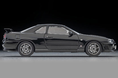 【2027年1月発売予定】 TLV 1/64 LV-N353c 日産 スカイライン 2ドアスポーツクーペ 25GT TURBO オプションパーツ付 (黒) 2000年式