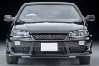 【2027年1月発売予定】 TLV 1/64 LV-N353c 日産 スカイライン 2ドアスポーツクーペ 25GT TURBO オプションパーツ付 (黒) 2000年式