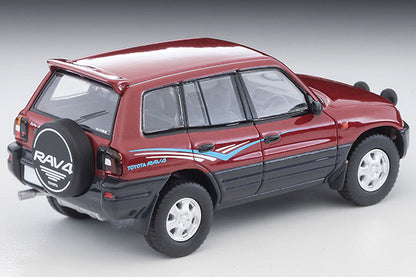 【2025年12月発売予定】 TLV 1/64 LV-N354a トヨタ RAV4L V (ワイン/ グレー)95年式