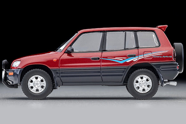 【2025年12月発売予定】 TLV 1/64 LV-N354a トヨタ RAV4L V (ワイン/ グレー)95年式