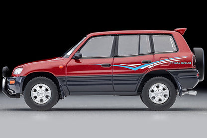 【2025年12月発売予定】 TLV 1/64 LV-N354a トヨタ RAV4L V (ワイン/ グレー)95年式