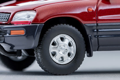 【2025年12月発売予定】 TLV 1/64 LV-N354a トヨタ RAV4L V (ワイン/ グレー)95年式