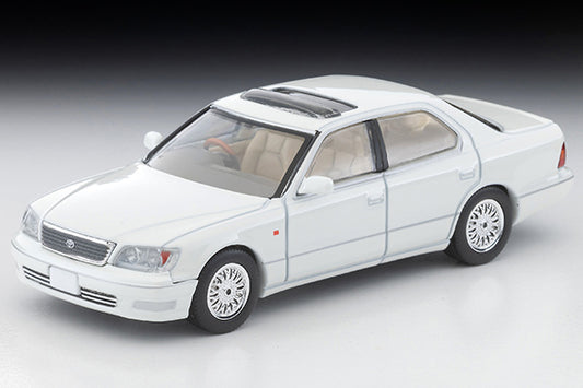 【2026年8月発売予定】 TLV 1/64 LV-N356c トヨタ セルシオ C仕様 10th Anniversary Edition (白)
