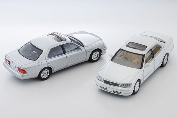 【2026年8月発売予定】 TLV 1/64 LV-N356d トヨタ セルシオ B仕様 eRバージョン 10th Anniversary Edition (銀)
