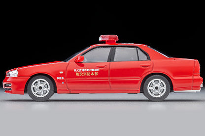 【2026年3月発売予定】 TLV 1/64 LV-N363a 日産 スカイライン 4ドアスポーツセダン GT 消防指令車 (秩父消防本部)