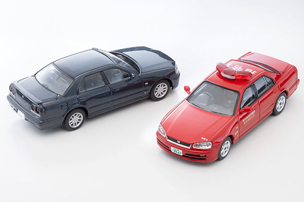 【2026年3月発売予定】 TLV 1/64 LV-N363a 日産 スカイライン 4ドアスポーツセダン GT 消防指令車 (秩父消防本部)