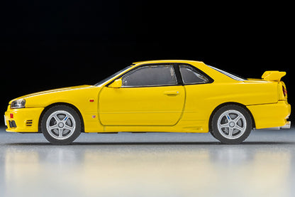 【2026年5月発売予定】 TLV 1/64 LV-N365a 日産 スカイライン 2ドア スポーツクーペ 25GT TURBO オプションパーツ付(黄) 98年式