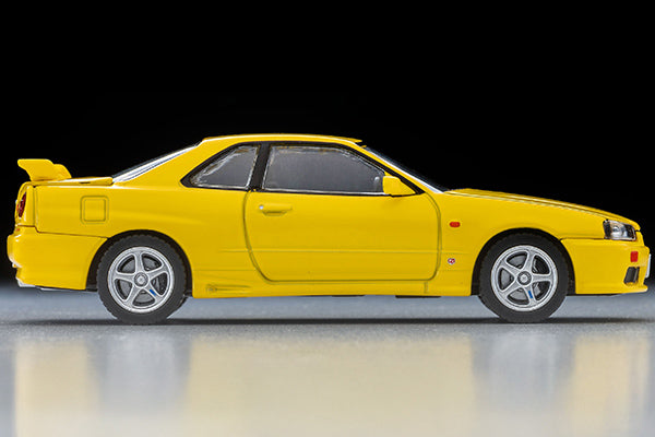 【2026年5月発売予定】 TLV 1/64 LV-N365a 日産 スカイライン 2ドア スポーツクーペ 25GT TURBO オプションパーツ付(黄) 98年式