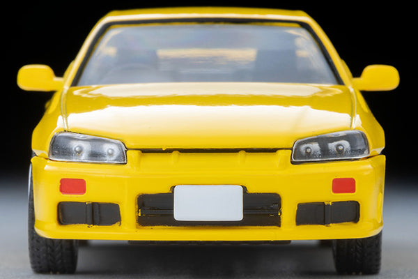 【2026年5月発売予定】 TLV 1/64 LV-N365a 日産 スカイライン 2ドア スポーツクーペ 25GT TURBO オプションパーツ付(黄) 98年式