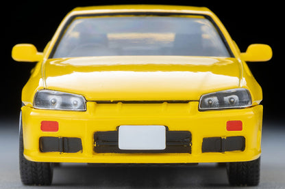 【2026年5月発売予定】 TLV 1/64 LV-N365a 日産 スカイライン 2ドア スポーツクーペ 25GT TURBO オプションパーツ付(黄) 98年式
