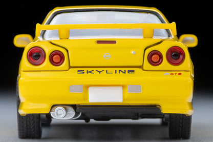 【2026年5月発売予定】 TLV 1/64 LV-N365a 日産 スカイライン 2ドア スポーツクーペ 25GT TURBO オプションパーツ付(黄) 98年式