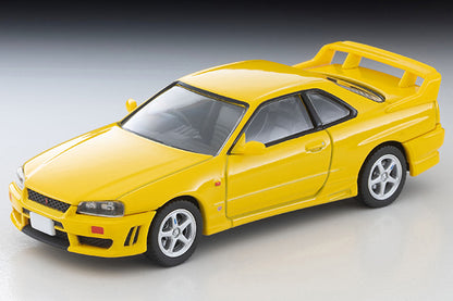 【2026年5月発売予定】 TLV 1/64 LV-N365a 日産 スカイライン 2ドア スポーツクーペ 25GT TURBO オプションパーツ付(黄) 98年式