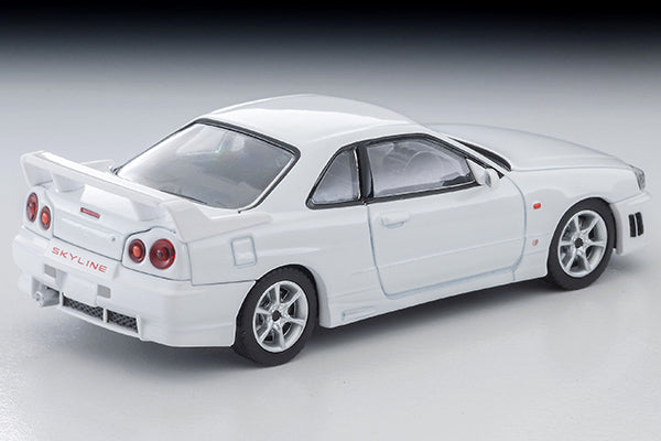 【2027年1月発売予定】 TLV 1/64 LV-N365b 日産 スカイライン 2ドアスポーツクーペ 25GT TURBO オプションパーツ付 (白) 1998年式