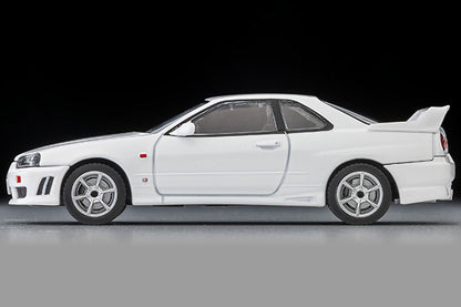 【2027年1月発売予定】 TLV 1/64 LV-N365b 日産 スカイライン 2ドアスポーツクーペ 25GT TURBO オプションパーツ付 (白) 1998年式