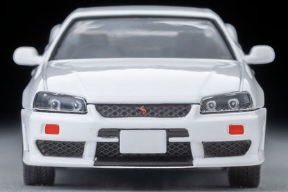 【2027年1月発売予定】 TLV 1/64 LV-N365b 日産 スカイライン 2ドアスポーツクーペ 25GT TURBO オプションパーツ付 (白) 1998年式
