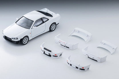 【2027年1月発売予定】 TLV 1/64 LV-N365b 日産 スカイライン 2ドアスポーツクーペ 25GT TURBO オプションパーツ付 (白) 1998年式