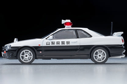 【2026年5月発売予定】 TLV 1/64 LV-N366a 日産 スカイライン 2ドア スポーツクーペ 25GT TURBO パトロールカー(山梨県警察)