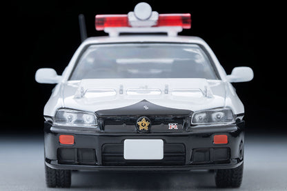 【2026年5月発売予定】 TLV 1/64 LV-N366a 日産 スカイライン 2ドア スポーツクーペ 25GT TURBO パトロールカー(山梨県警察)