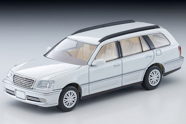 【2026年10月発売予定】 TLV 1/64 LV-N378a トヨタ クラウンエステート ロイヤルサルーン (白/銀) 2000年式