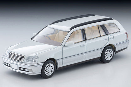 【2026年10月発売予定】 TLV 1/64 LV-N378a トヨタ クラウンエステート ロイヤルサルーン (白/銀) 2000年式