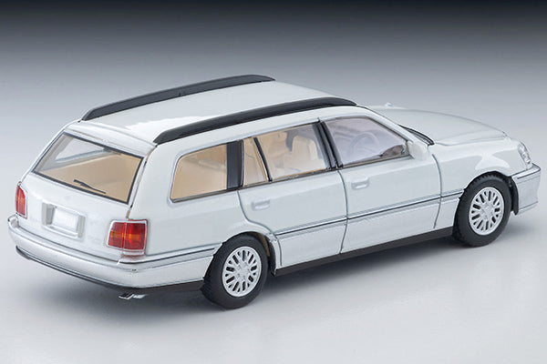 【2026年10月発売予定】 TLV 1/64 LV-N378a トヨタ クラウンエステート ロイヤルサルーン (白/銀) 2000年式