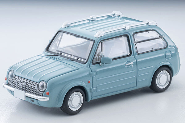 【2026年10月発売予定】 TLV 1/64 LV-N379a 日産 PAO (アクアグレー) 1989年式