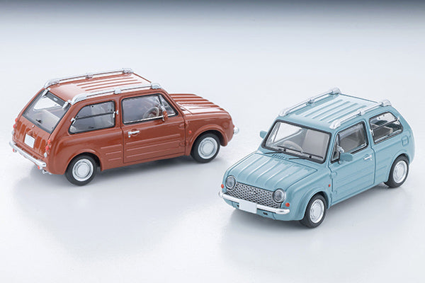 【2026年10月発売予定】 TLV 1/64 LV-N379a 日産 PAO (アクアグレー) 1989年式