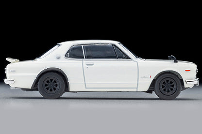 【2026年10月発売予定】 TLV 1/64 LV-N380a 日産 スカイライン ハードトップ 2000GT-R RSワタナベホイール装着車 (白) 72年式