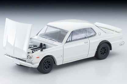 【2026年10月発売予定】 TLV 1/64 LV-N380a 日産 スカイライン ハードトップ 2000GT-R RSワタナベホイール装着車 (白) 72年式