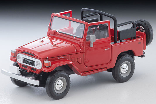 【2026年11月発売予定】 TLV 1/64 LV-N382a トヨタ ランドクルーザー40 オープントップ 北米仕様(赤)