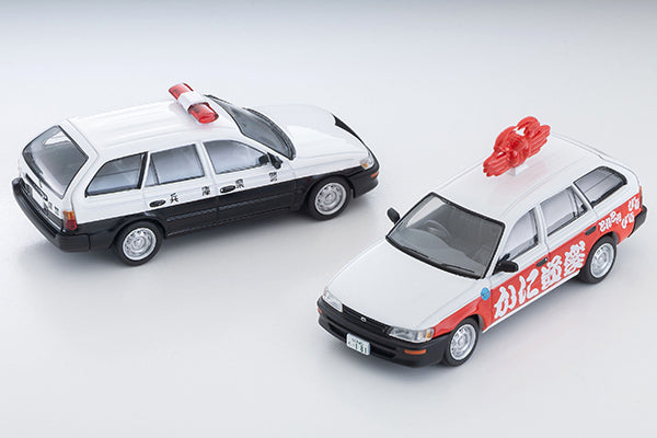 【2026年12月発売予定】 TLV 1/64 LV-N383a トヨタ カローラ バン DX パトロールカー(兵庫県警)