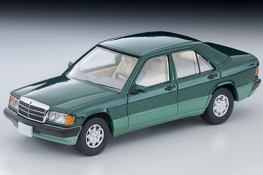 【2027年1月発売予定】 TLV 1/64 LV-N77d メルセデスベンツ 190 E (グリーン) 92年式