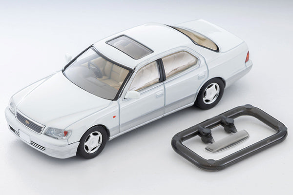【2026年2月発売予定】 TLV 1/64 LV-N356a トヨタ セルシオ C仕様 Fパッケージ (パールホワイト/銀) 97年式