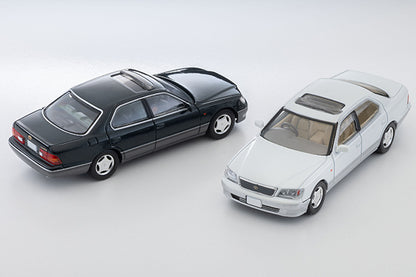 【2026年2月発売予定】 TLV 1/64 LV-N356a トヨタ セルシオ C仕様 Fパッケージ (パールホワイト/銀) 97年式