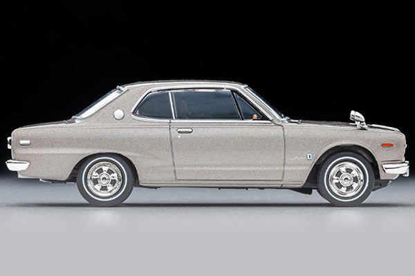 【2026年2月発売予定】 TLV 1/64 LV-N357a 日産 スカイライン ハードトップ 2000GT (銀) 71年式