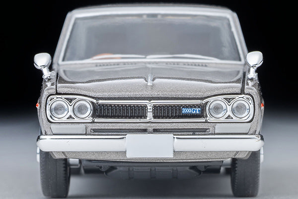 【2026年2月発売予定】 TLV 1/64 LV-N357a 日産 スカイライン ハードトップ 2000GT (銀) 71年式