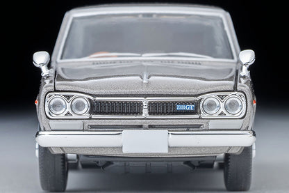 【2026年2月発売予定】 TLV 1/64 LV-N357a 日産 スカイライン ハードトップ 2000GT (銀) 71年式