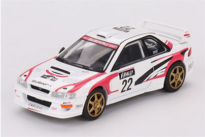 MINI GT MGT00564-L 1/64 スバル インプレッサ S5 WRC’98  ラリー・ツールド・コルス1999 #22（左ハンドル）