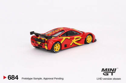 MINI GT MGT00684-L 1/64 マクラーレン F1 GTR 1996 プレゼンテーション