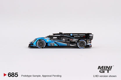 MINI GT MGT00685-L 1/64 Acura ARX-06 GTP IMSA デイトナ24時間 2023 #10 コニカミノルタ Acura