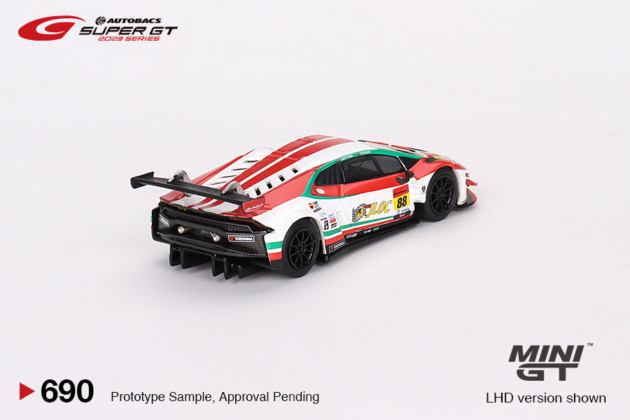 MINI GT MGT00690-L 1/64 ランボルギーニ ウラカン GT3 EVO SUPER GTシリーズ 2023 #88 JL –  Racing Models