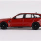 【2024年2月以降発売予定】 MINI GT MGT00700-L 1/64 BMW M3 コンペティション ツーリング (G81) トロントレッドメタリック(左ハンドル)
