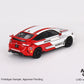【2024年5月以降発売予定】 MINI GT MGT00721-L 1/64 Honda シビック Type R 2023 #2 ペースカー  ホワイト(左ハンドル)